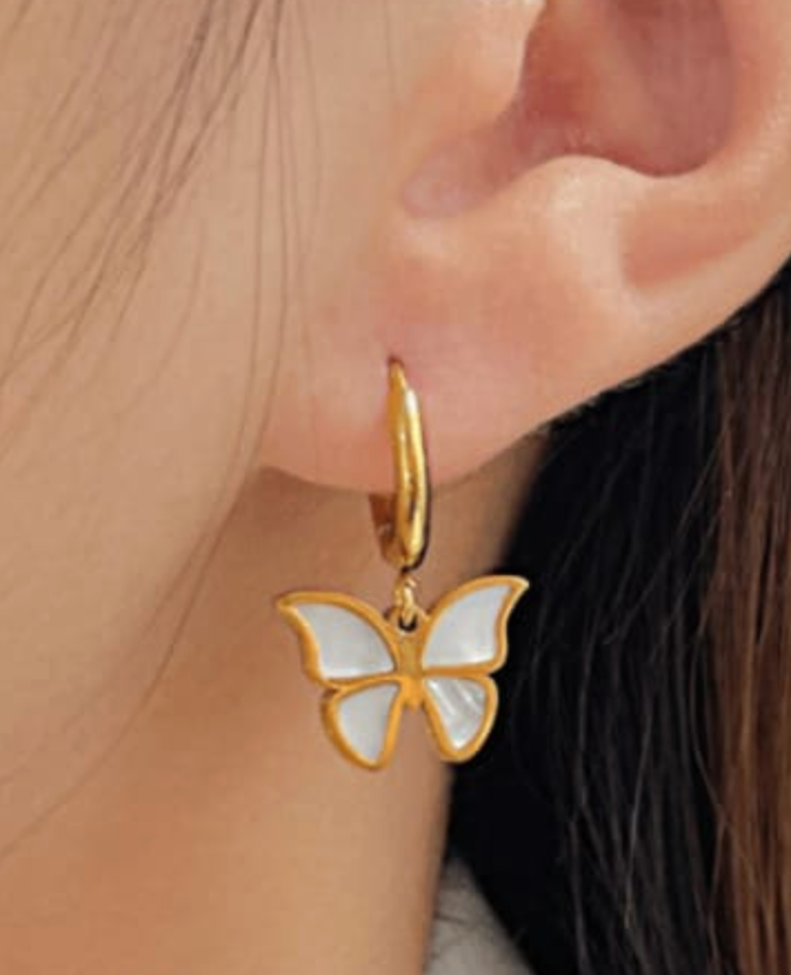 Aretes Mariposa